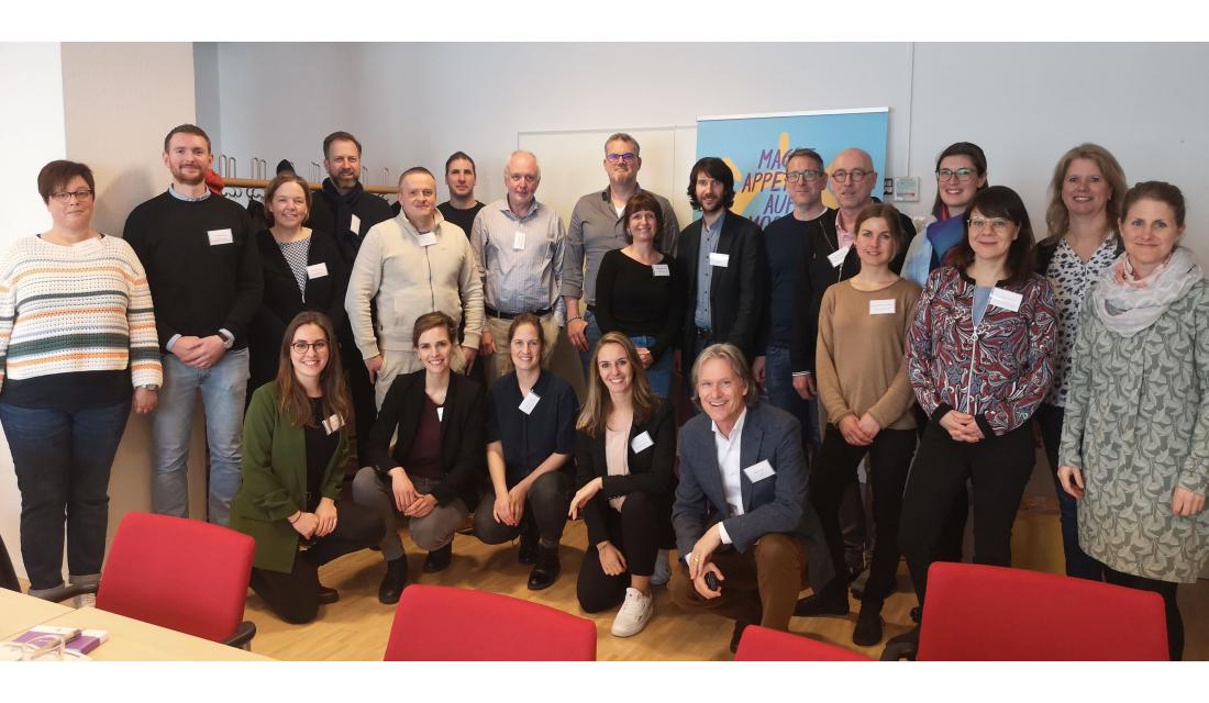 Die Teilnehmenden der Veranstaltung