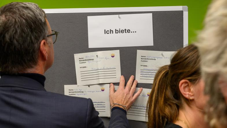 Verschiedene Akteure finden sich für eine Zusammenarbeit 