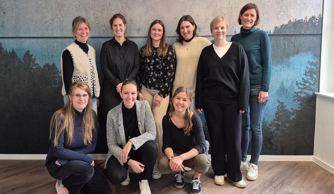 Foto der Ansprechpartnerinnen im Kantinenprogramm NRW 